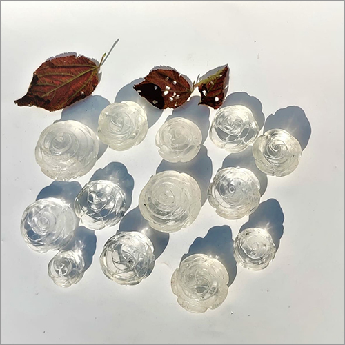 Clear Quartz Flower Stone