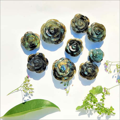 Labradorite Flower Stone