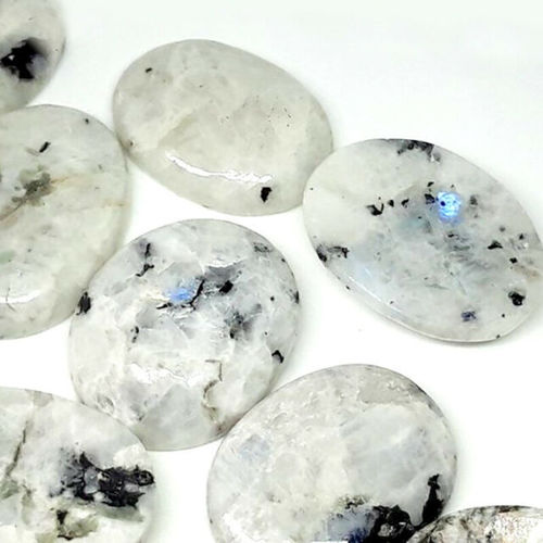 Rainbow Moonstone Palm Stone By CRYSTALS AND MORE EXPORTERS