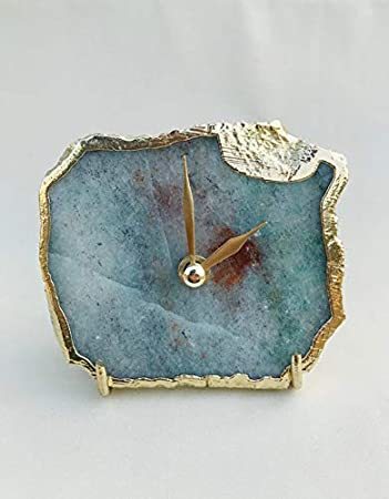 Agate Coasters Clock