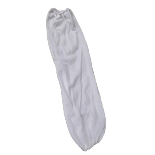 White Double Layer Hosiery Banyan Hand Sleeve at Best Price in