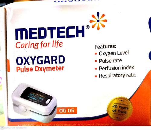 Oxgard Pulse Oxymeter Suitable For: Aged Person