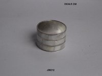 Napkin Rings With Mother Of Pearl Inlay