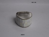 Napkin Rings With Mother Of Pearl Inlay
