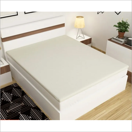 Wooden White Bed