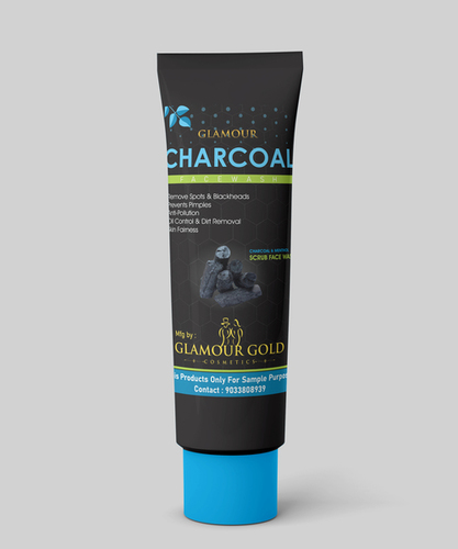 GLAMOUR CHARCOAL FACE WASH
