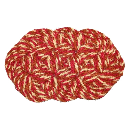 Designer Jute Floor Mat