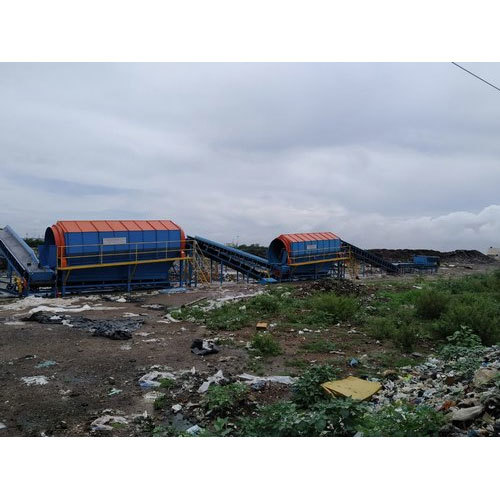 Automatic Bio Mining Trommel Screen