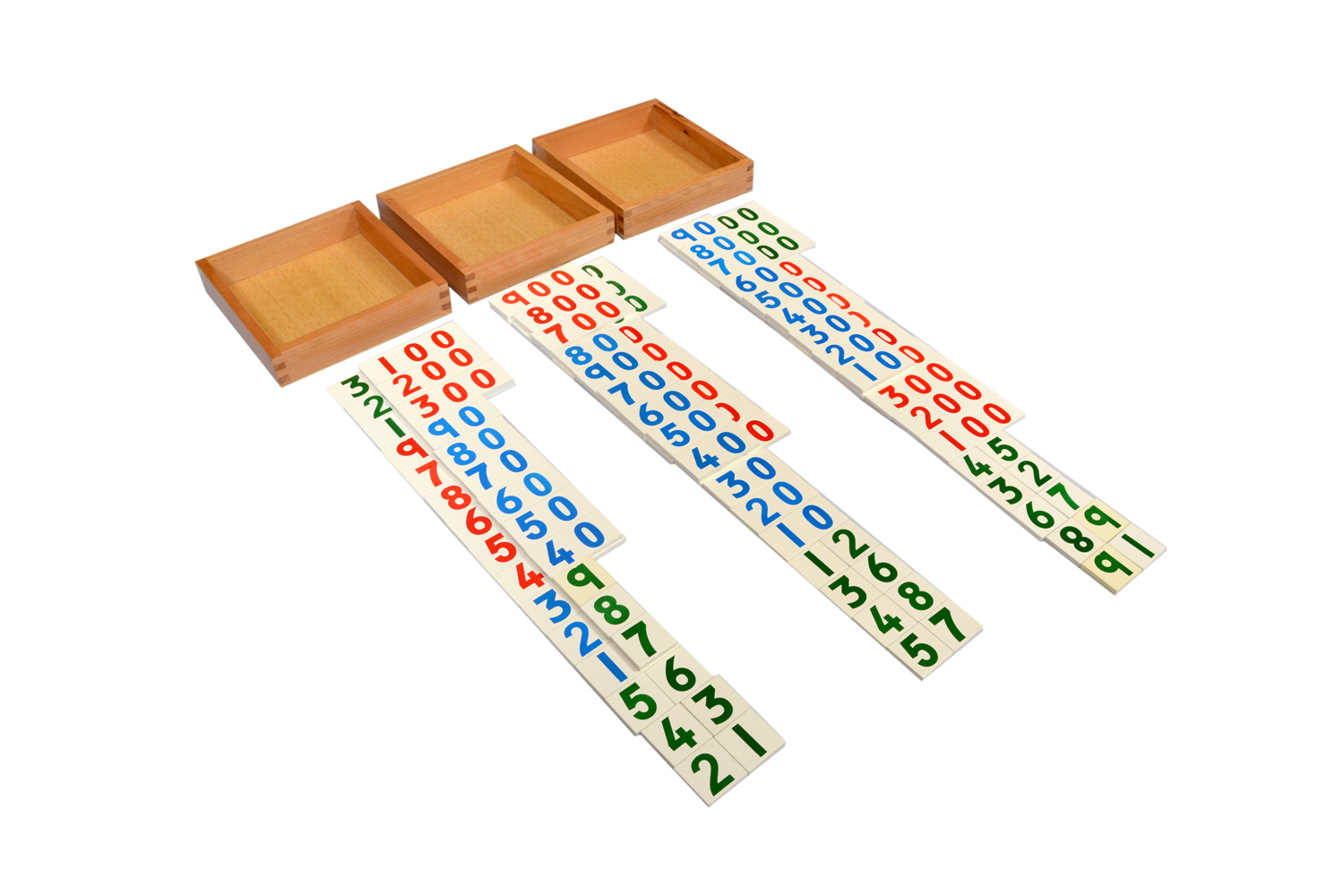 Kidken Small Number Cards 1 to 3000