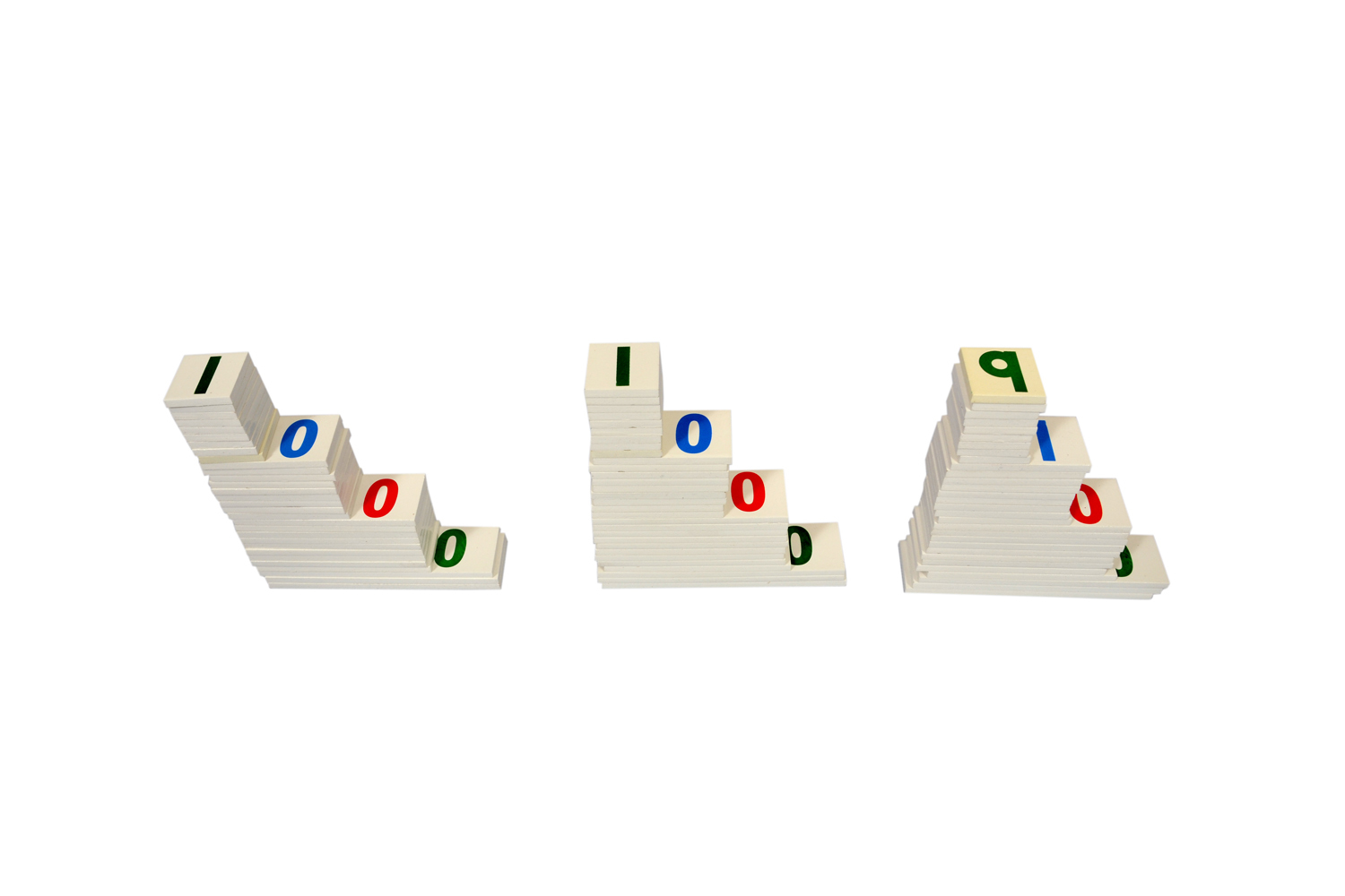 Kidken Small Number Cards 1 to 3000