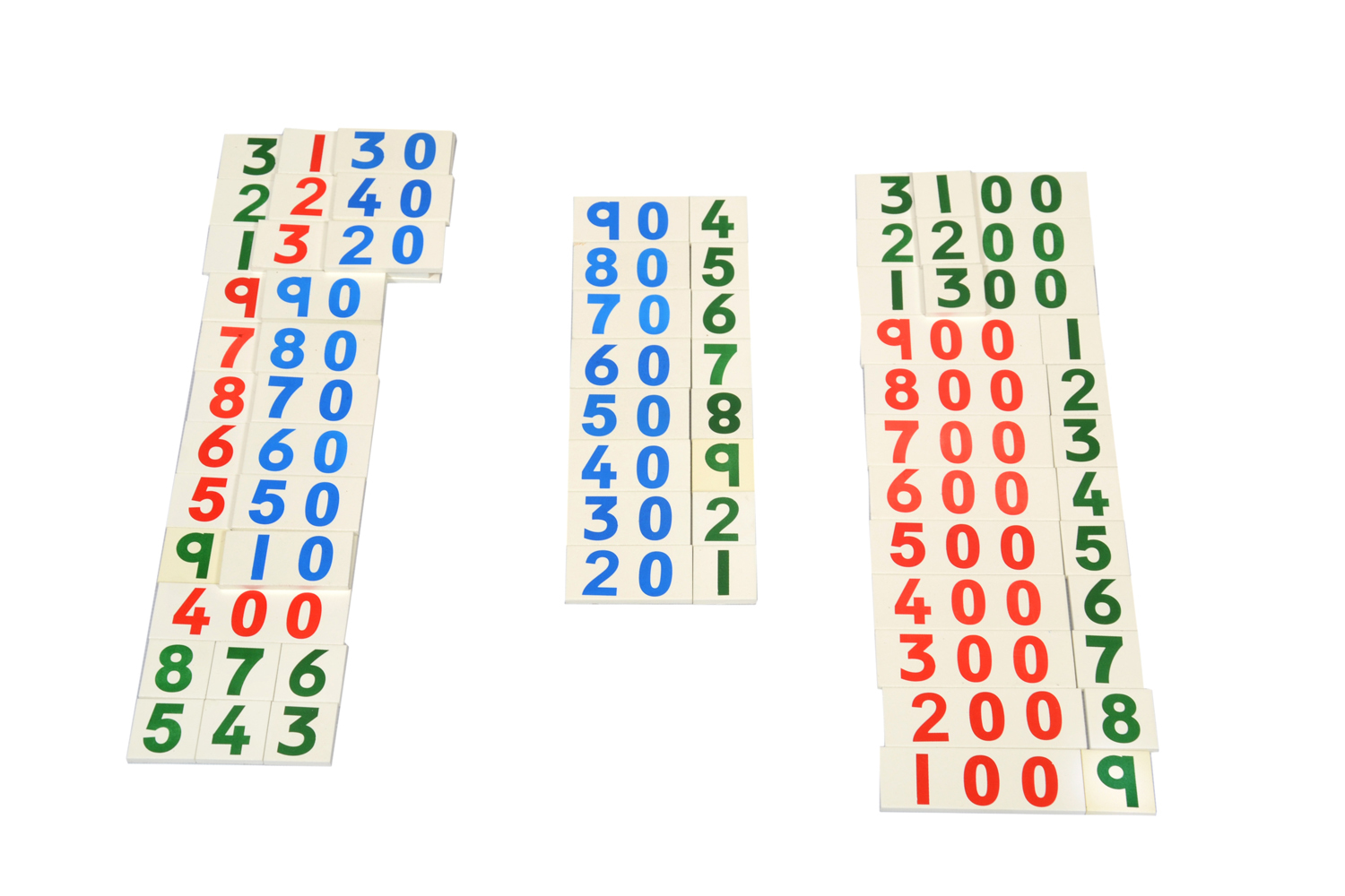 Kidken Small Number Cards 1 to 3000