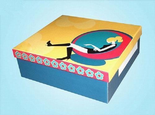 Paper Rigid Shoes Box