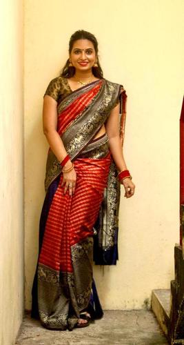 Multi Colour Kanchipuram Saree