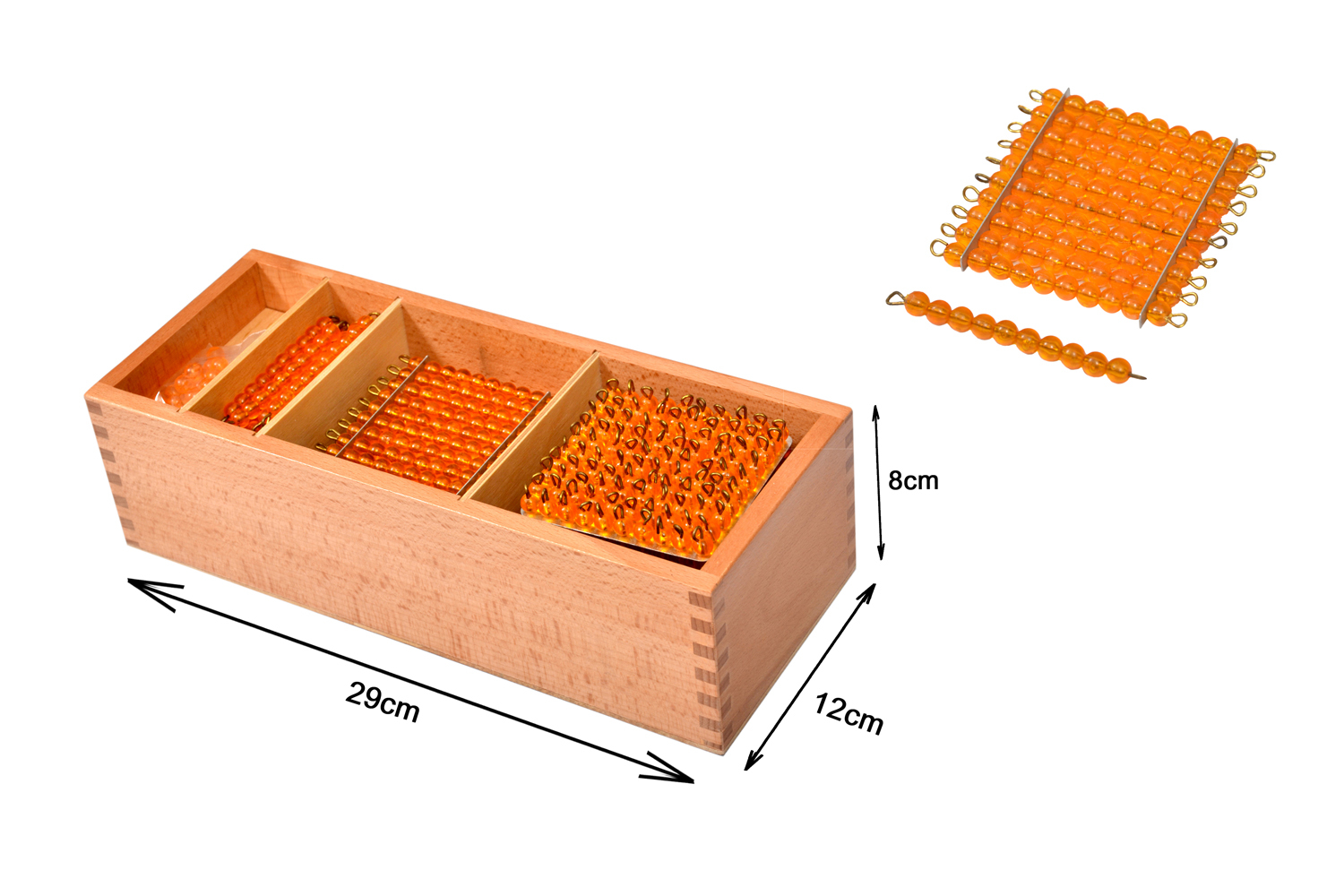 Kidken Introduction to Decimal System Beads