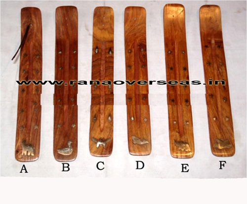 Tableware Wooden Wood Incense Burner Holder Ash Catcher For Sticks
