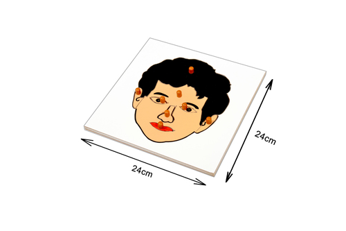 Kidken Puzzle: Parts of a Face
