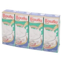 Anlene Gold Bowl Active Uht Low Fat Milk - 180ml X 4pcs | Sweet Flavor, High Calcium, Vitamin D & Phosphorus Enriched For Strong Bones