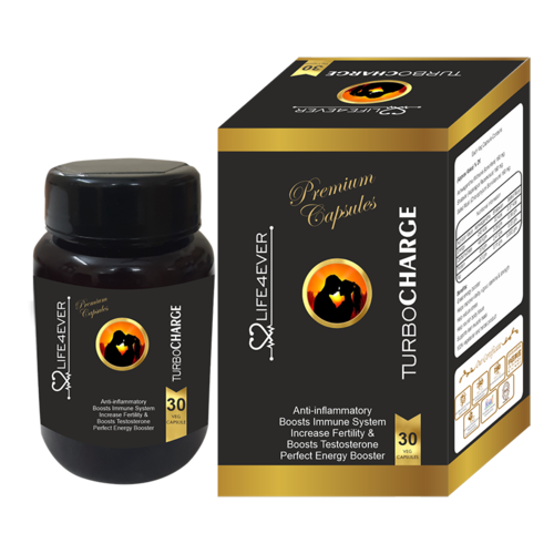 Turbo Charge Veg Capsule 500mg 1x30