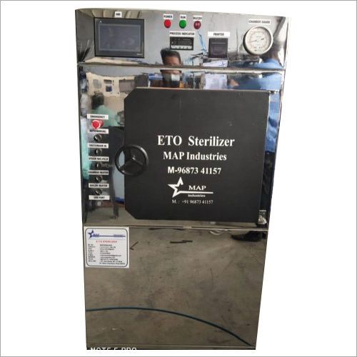 Stainless Steel Horizontal Hospital ETO Sterilizer - 200 Litre