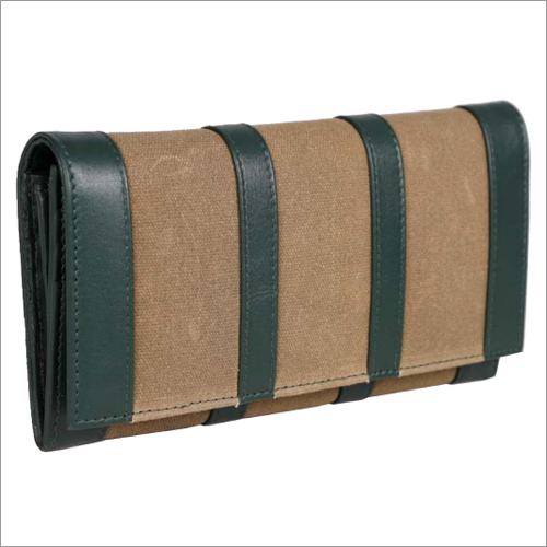 Ladies Leather Foldable Purse