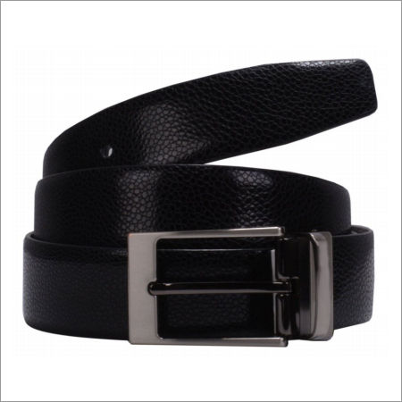 Genuine Leather Snake Print Mens Belt