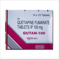 100 mg Quetiapine Fumarate Tablets