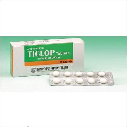 250mg Ticlopidine Tablets