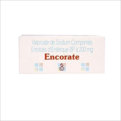 200 mg Valproate De Sodium Comprimes Enbes D Enterique BP
