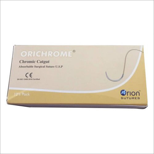 Orichrome Chromic Catgut Absorbable Surgical Suture USP