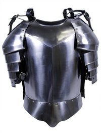 Medieval Breastplate Flute Armor