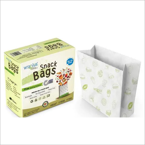 Available In Different Color Snack Bag