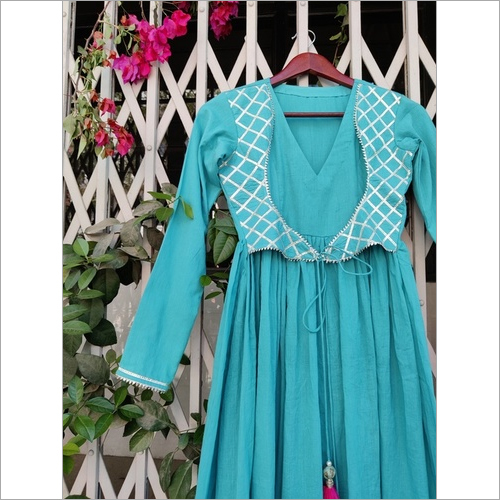 Teal Kurta