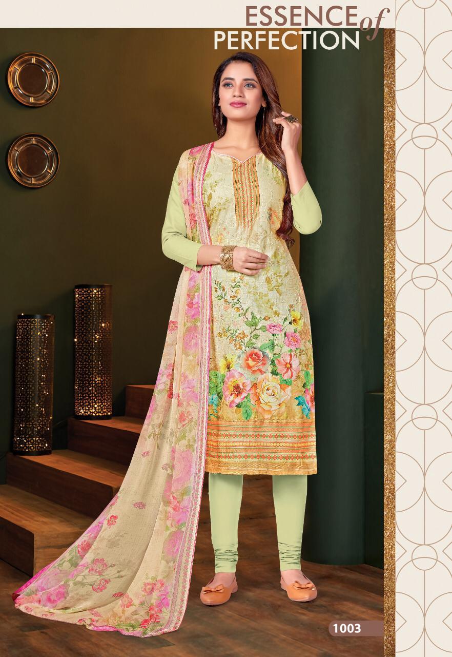 Pallavi Digital Premium Cotton With Full Jal Work Salwar Suits Catalog
