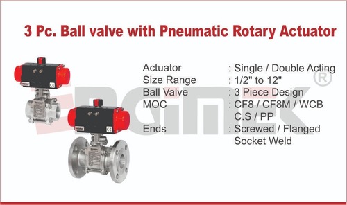 Pneumatic Ball Valve