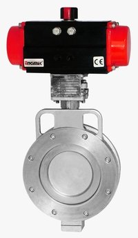 Pneumatic OFF-SET Disc Butterfly Valve