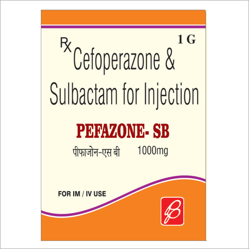 Cefoperazone and Sulbactam For Injection