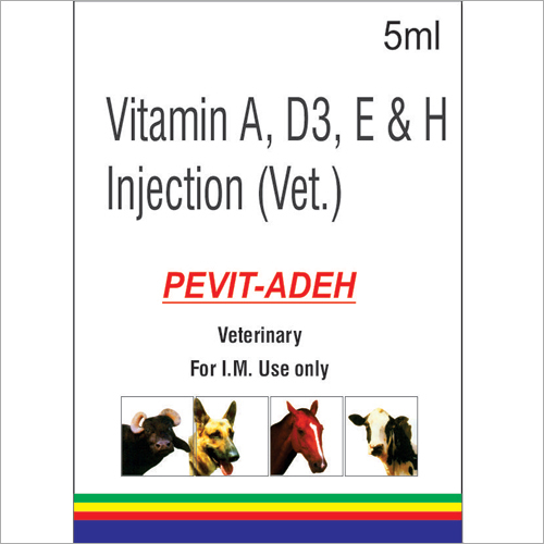 Vitamin A D3 E and H Injection
