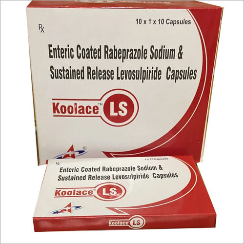 Enteric Coated Rabeprazole Sodium and Sustained Release Levosulpiride Capsules