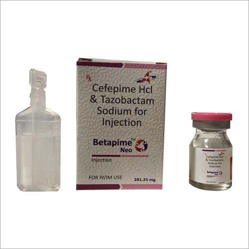 Cefepime HCL and Tazobactam Sodium For Injection