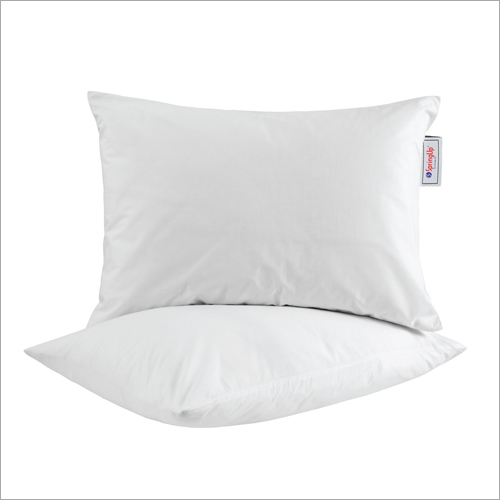 White Recron Certified Fiber Pillow