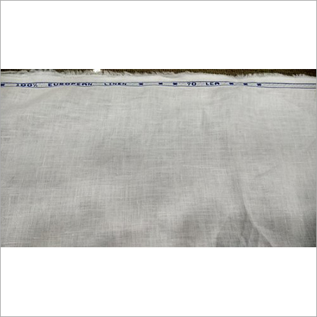70 Lea White Linen Fabric