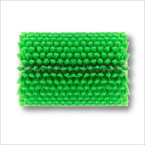 Square Cylindrical Brush - Color: Green