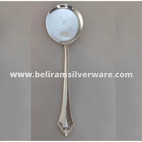 Round Bowl Silver Spoon