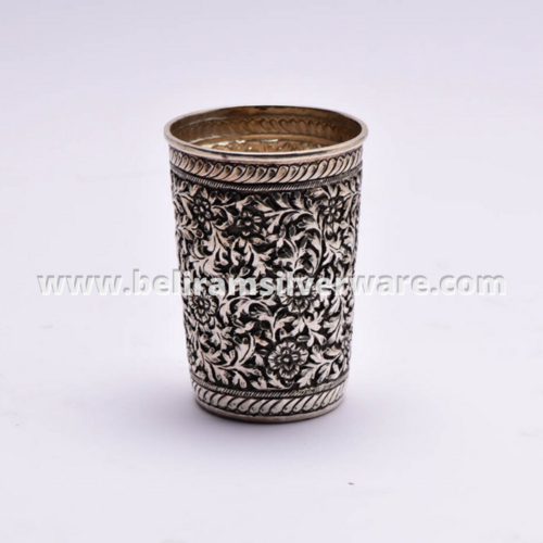 Nakshi Antique Silver Glass