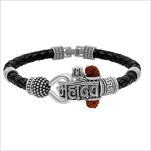 Mahadev Bracelet Silver