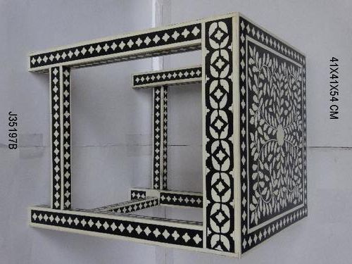 Handmade Bone Inlay Table