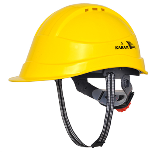 Shelblast Karam Yellow Safety Helmet Size: Medium