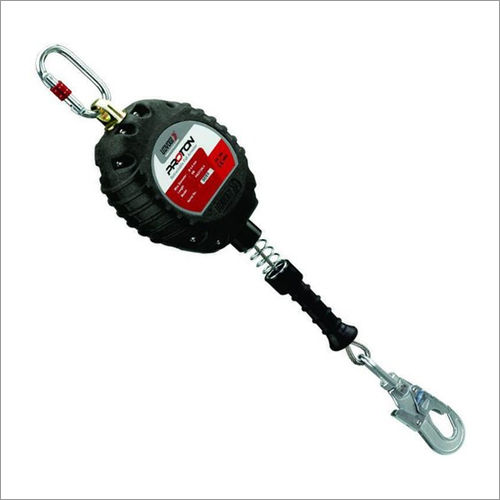 Black Udyogi Proton Retractable Fall Arrester