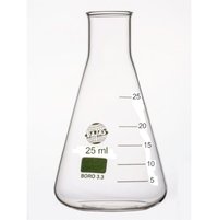 Erlenmeyer Flask Narrow Mouth 25 ml