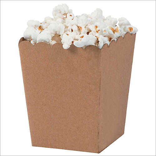 Brown Popcorn Bag